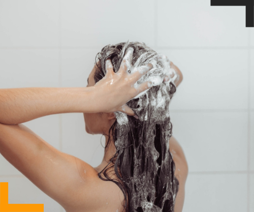 Mytí vlasů